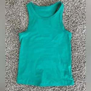 Lululemon Align Waist-Length Racerback Tank Top - Kelly Green Size 4